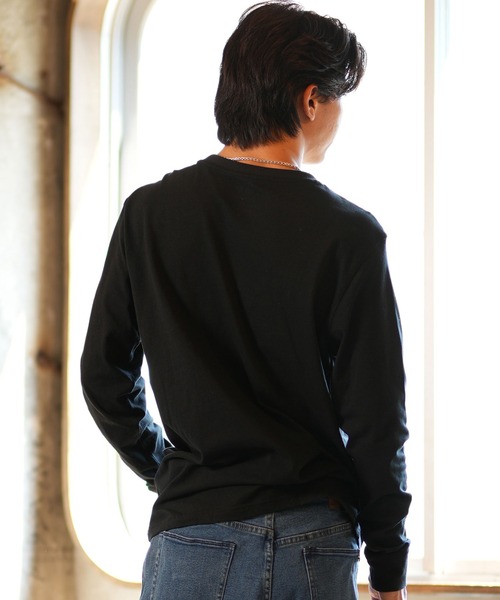 VOLCOM（ボルコム）の「VOLCOM/ボルコム 長袖Tシャツ/ロンT メッシュ生地 A5332400（Tシャツ/カットソー・メンズ・ブラック・M/L/XL/S）」の10枚目の写真