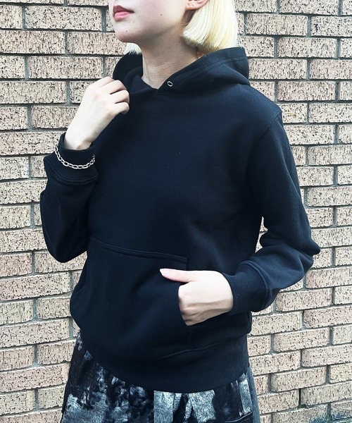 United Athle（ユナイテッドアスレ）の「【United Athle】compact sweat hoodie / コンパクト スウェットパーカー KIDSサイズ 5214（パーカー・レディース・ネイビー/ホワイト/レッド/グレー/ナチュラル/ブラック・XS）」の3枚目の写真