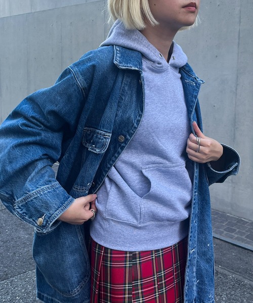 United Athle（ユナイテッドアスレ）の「【United Athle】compact sweat hoodie / コンパクト スウェットパーカー KIDSサイズ 5214（パーカー・レディース・ネイビー/ホワイト/レッド/グレー/ナチュラル/ブラック・XS）」の11枚目の写真