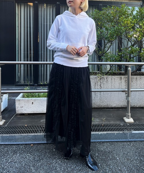 United Athle（ユナイテッドアスレ）の「【United Athle】compact sweat hoodie / コンパクト スウェットパーカー KIDSサイズ 5214（パーカー・レディース・ネイビー/ホワイト/レッド/グレー/ナチュラル/ブラック・XS）」の18枚目の写真