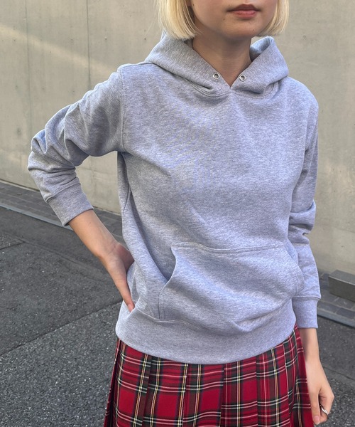 United Athle（ユナイテッドアスレ）の「【United Athle】compact sweat hoodie / コンパクト スウェットパーカー KIDSサイズ 5214（パーカー・レディース・ネイビー/ホワイト/レッド/グレー/ナチュラル/ブラック・XS）」の7枚目の写真