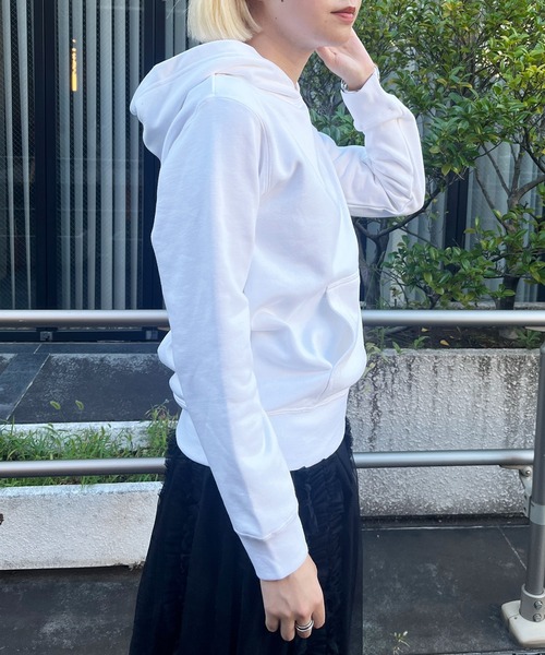 United Athle（ユナイテッドアスレ）の「【United Athle】compact sweat hoodie / コンパクト スウェットパーカー KIDSサイズ 5214（パーカー・レディース・ネイビー/ホワイト/レッド/グレー/ナチュラル/ブラック・XS）」の17枚目の写真
