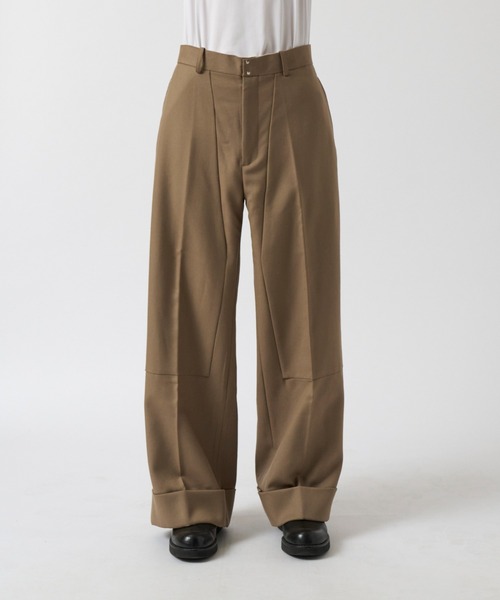 TANAKA（タナカ）の「【TANAKA / タナカ】THE WORK TROUSERS COYOTE（その他パンツ・メンズ・グレイッシュベージュ・28inch/30inch/32inch）」の3枚目の写真