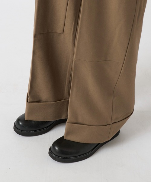 TANAKA（タナカ）の「【TANAKA / タナカ】THE WORK TROUSERS COYOTE（その他パンツ・メンズ・グレイッシュベージュ・28inch/30inch/32inch）」の9枚目の写真