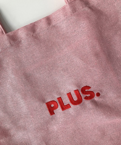 AS KNOW AS plus（アズノゥアズプラス）の「AS KNOW AS plus 刺繍ロゴ カラートートバッグ（トートバッグ・レディース・アイボリー/ブルー/チャコール/イエロー/ピンク/アイボリー系/ブラック系/ブルー系/グリーン系/ピンク系・FREE）」の20枚目の写真