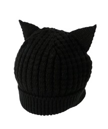 【ベビー】アニマル耳ニット帽