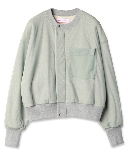 mintdesigns（ミントデザインズ）の「TULLE LAYERED BLOUSON 