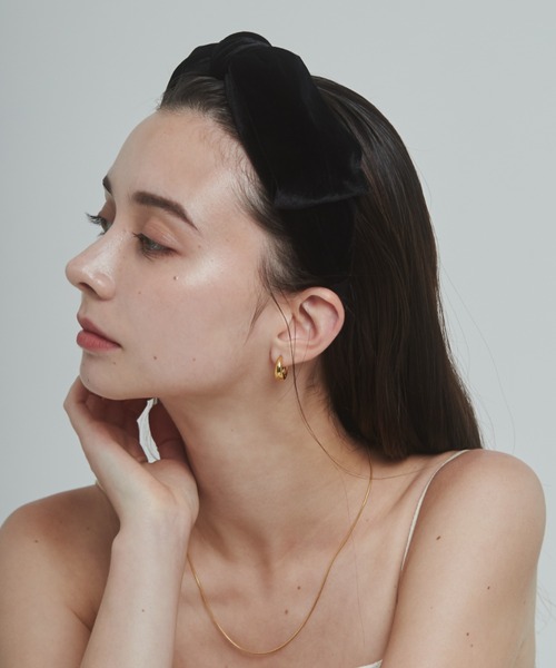 ciite'（シーテ）の「フレンチベロア カチューシャ（カチューシャ・レディース・ブラック・FREE）」の7枚目の写真