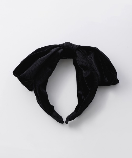 ciite'（シーテ）の「フレンチベロア カチューシャ（カチューシャ・レディース・ブラック・FREE）」の12枚目の写真