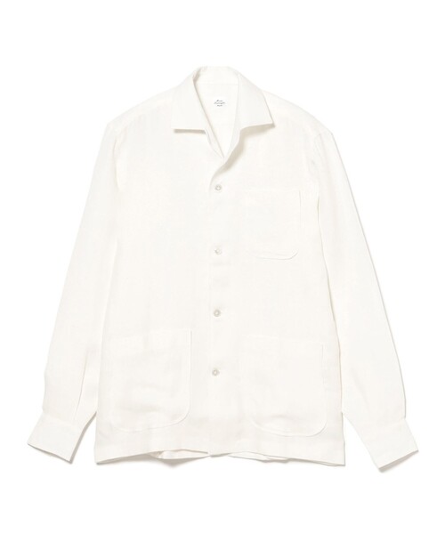【希少】BEAMS Fビームス エフ　リネンテーラードジャケット　ホワイト BEAMS OUTLET｜BEAMS F / NEW EASY シャンブレー ジャケット