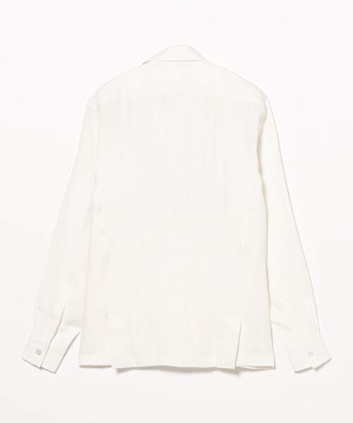 BEAMS F(ビームスエフ)の「【別注】Maria Santangelo / MARCELLO リネン シャツ ジャケット(その他アウター・メンズ・ブラック系その他4/ホワイト・SMALL/MEDIUM/LARGE)」の13枚目の写真
