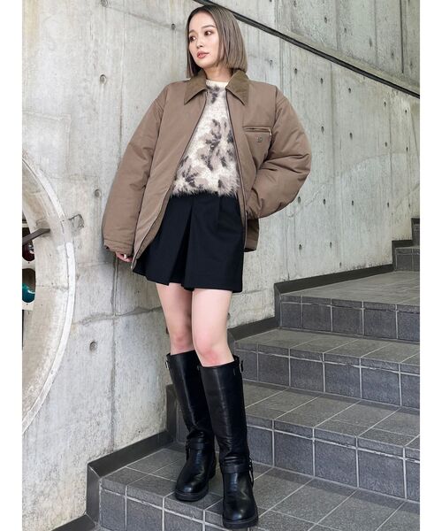 【セール】フラワージャガードチュニックニット【WEB限定】（ニット/セーター）｜MURUA（ムルーア）