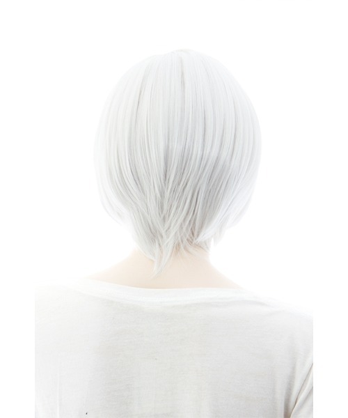 swallowtail(スワロウテイル)の「ライトショートフルウィッグ(ウィッグ・レディース・ホワイト/ホワイト系その他/ダークブラウン/ピンク/レッド/ブロンズ/ブラック/ライトブルー/イエロー系その他/ピンク系その他/ゴールド系/ダークグレー/パープル/ブルー・FREE)」の17枚目の写真