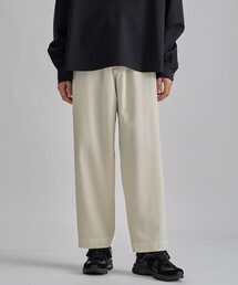 UNITED TOKYO | VISTO WOOL イージーテーパードパンツ｜セットアップ着用可能(スラックス)