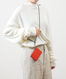 And A（アンドエー）の「com-ono コモノ / ラバータッチレザーミニウォレット ネックウォレット / Work-004rt（財布）」