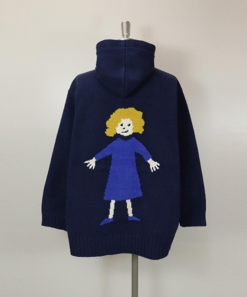 即完売カーサピッコーネりんごニットネイビーCASAPICONE 即完売カーサピッコーネりんごニットネイビーCASAPICONE