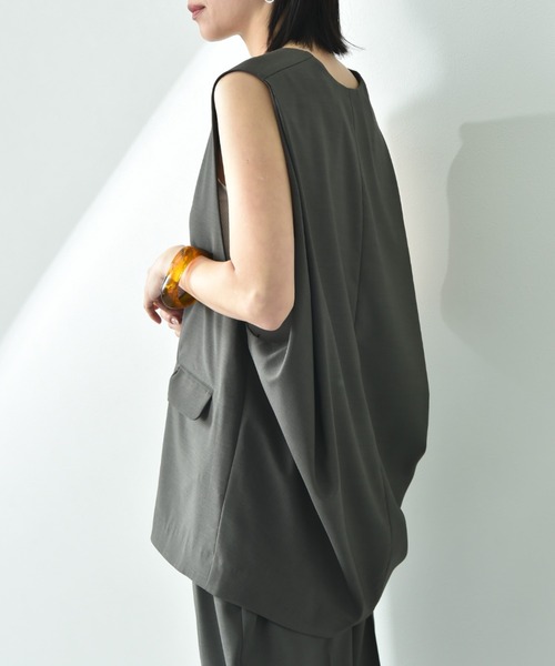 5/21限定価格2025ss toujours ワークプルオーバーベスト 5/21限定価格2025ss toujours ワークプルオーバーベスト - メルカリ