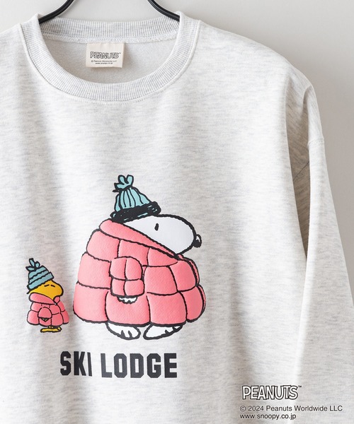 PEANUTS（ピーナッツ）の「【PEANUTS/ピーナッツ】オリジナルデザイン 裏起毛クルーネックSNOOPY スヌーピー（スウェット ...