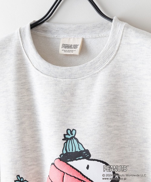 PEANUTS（ピーナッツ）の「【PEANUTS/ピーナッツ】オリジナルデザイン 裏起毛クルーネックSNOOPY スヌーピー（スウェット ...