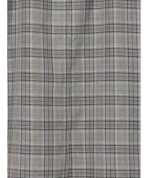 Te chichi（テチチ）の「ボックスタックチェックトラペーズスカート（スカート・レディース・ブラック/ブラウン/グレー・S/M）」の20枚目の写真