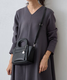 LIVETART | レザーマルハンドルトート(S)(トートバッグ)