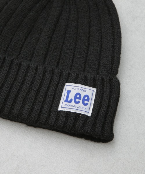 Lee（リー）の「Lee/LE WATCH WOOLY YARN（ニットキャップ/ビーニー・メンズ・ブラック/グレー/ベージュ・FREE）」の6枚目の写真