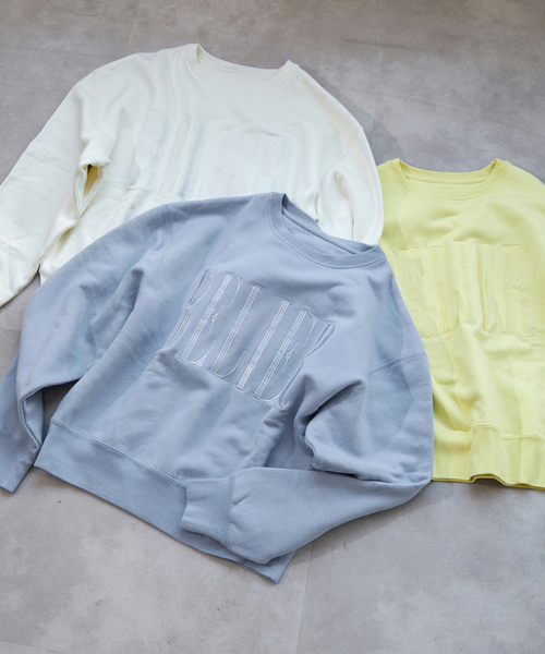 Spick&Span カラーロゴスウェット Spick & Span（スピックアンドスパン）の「カラーロゴスウェット