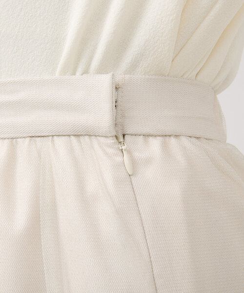 【セール】ラメティアードスカート（スカート）｜un dix cors（アンディコール）