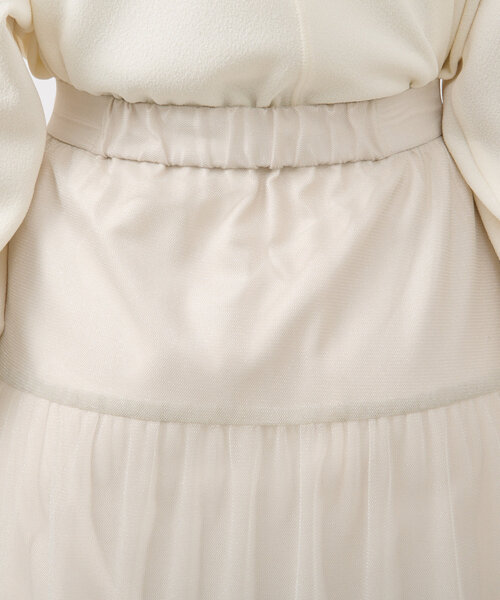 【セール】ラメティアードスカート（スカート）｜un dix cors（アンディコール）