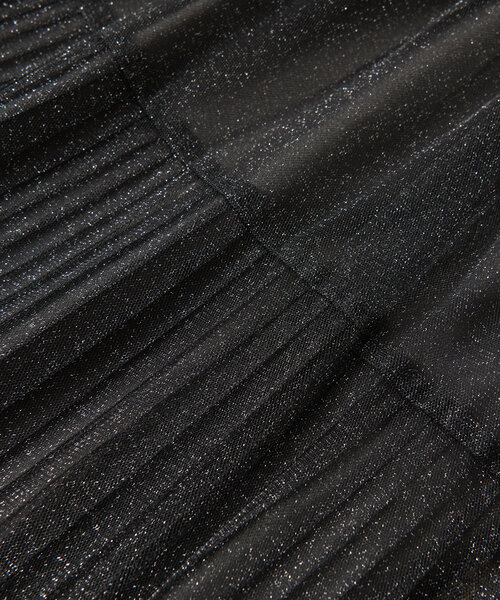 【セール】ラメティアードスカート（スカート）｜un dix cors（アンディコール）