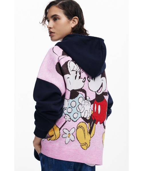 セール】ミッキー&ミニーパーカー（スウェット）｜Desigual