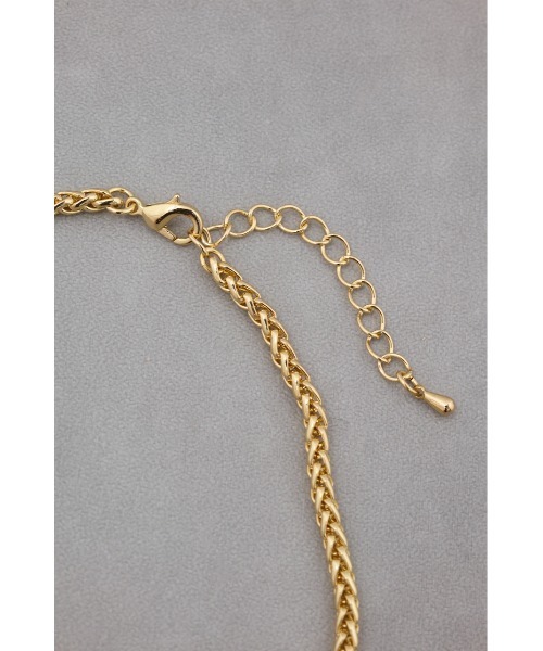 AZUL by moussy（アズールバイマウジー）の「ツイストチェーンコインネックレス（ネックレス・メンズ・ゴールド/ブラック/シルバー・FREE）」の15枚目の写真