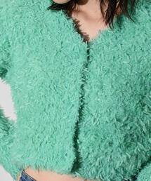 GALLEST | フェザーヤーンカーディガン(カーディガン/ボレロ)