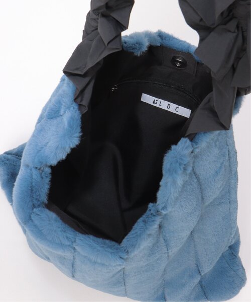 LBC（エルビーシー）の「フリルハンドルエコファートートバッグ（ショルダーバッグ・レディース・ベージュ/ブルー/グレー・FREE）」の12枚目の写真