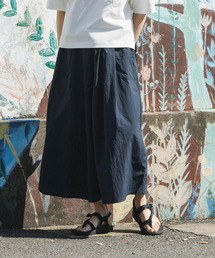 EKAL | 『UR TECH』『撥水/UVカット』ナイロンタッサーワイドパンツ(その他パンツ)