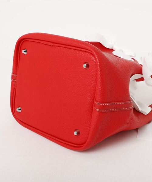 suppli mohh（サプリモー）の「supplimohh ﾊﾞｯｸﾞ（ハンドバッグ・キッズ・レッド・LARGE）」の3枚目の写真