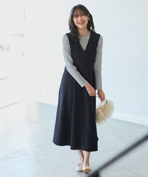 セール】【花粉ガード】クリアツイルジャンパースカート/セレモニー