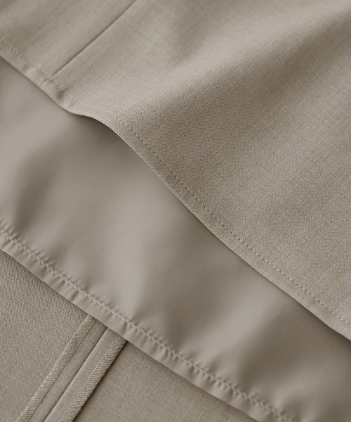 ROPE' PICNIC（ロペピクニック）の「【花粉ガード】クリアツイルジャンパースカート/セレモニー・通勤対応・セットアップ対応（ジャンパースカート・レディース・ネイビー/ライトグレー/イエロー系その他3・36/38）」の14枚目の写真