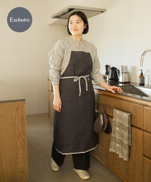 fog linen work（フォグリネンワーク）の「『別注』fog linen work×DOORS　リネンパイピングエプロン（キッチンツール）」