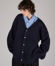 SILVER BUTTON CARDIGAN / シルバーボタンカーディガン
