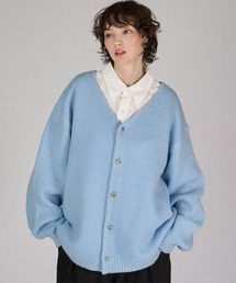 SILVER BUTTON CARDIGAN  / シルバーボタンカーディガン