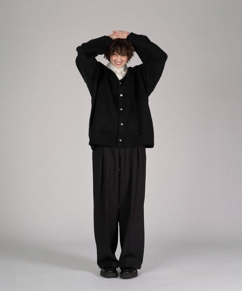 ONCILY(オンシェリー)の「SILVER BUTTON CARDIGAN / シルバーボタンカーディガン(カーディガン/ボレロ・メンズ・ブルー/アイボリー/ブラック/ネイビー・SMALL/MEDIUM/LARGE)」の11枚目の写真