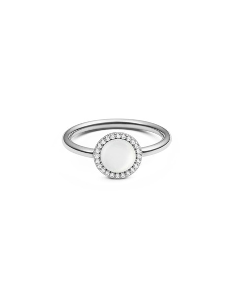 Daniel Wellington（ダニエルウェリントン）の「Audrey Ring Mop マック雲母 天然石 リング ローズゴールド／ゴールド／シルバー（リング・レディース・シルバー/ピンクゴールド/イエローゴールド・48/62/60/58/56/54/50/52）」の15枚目の写真
