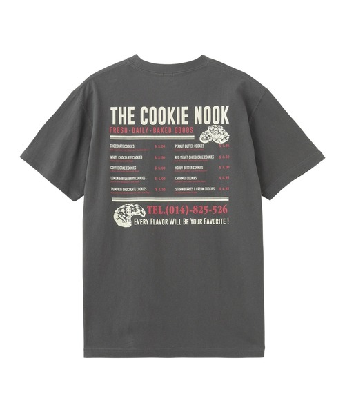 ROSE BUD(ローズバッド)の「【WEB・一部店舗限定】SHOP風プリントTシャツ(Tシャツ/カットソー・レディース・グレー/ホワイト・ONE SIZE)」の4枚目の写真