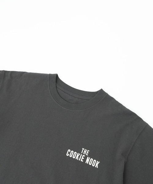 ROSE BUD(ローズバッド)の「【WEB・一部店舗限定】SHOP風プリントTシャツ(Tシャツ/カットソー・レディース・グレー/ホワイト・ONE SIZE)」の5枚目の写真
