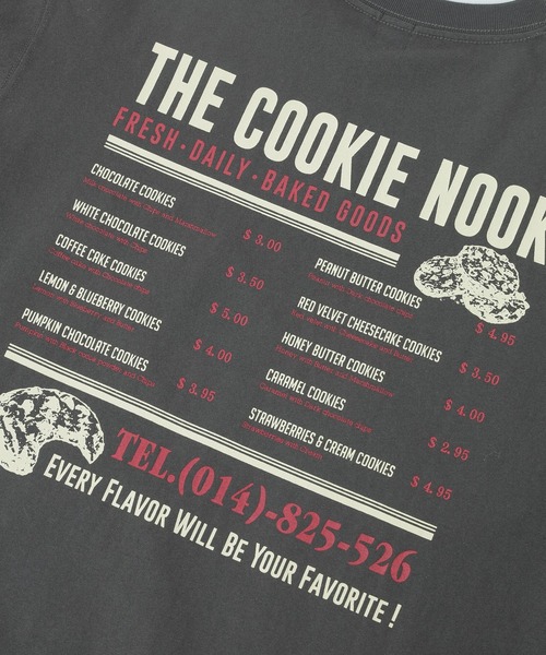 ROSE BUD(ローズバッド)の「【WEB・一部店舗限定】SHOP風プリントTシャツ(Tシャツ/カットソー・レディース・グレー/ホワイト・ONE SIZE)」の8枚目の写真