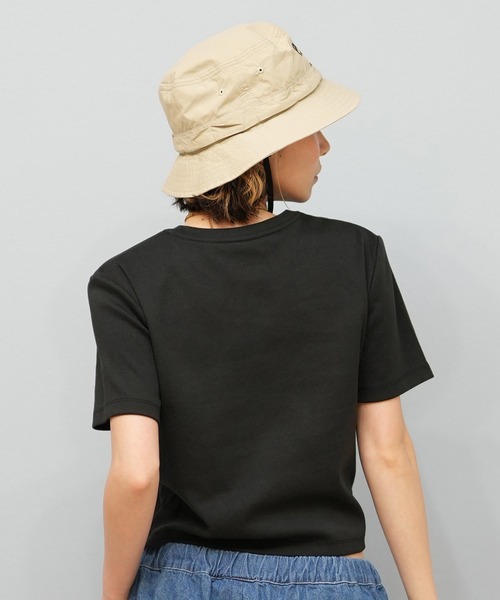 NEW ERA(ニューエラ)の「【ミニ丈】NEW ERA/ニューエラ ちびTシャツ 14391905/14391906/14391907(Tシャツ/カットソー・レディース・ブラック/ホワイト/ピンク・S/M)」の10枚目の写真