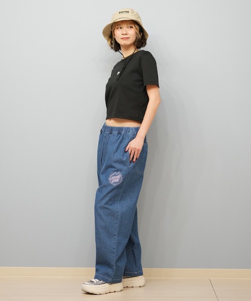 NEW ERA(ニューエラ)の「【ミニ丈】NEW ERA/ニューエラ ちびTシャツ 14391905/14391906/14391907(Tシャツ/カットソー・レディース・ブラック/ホワイト/ピンク・S/M)」の12枚目の写真
