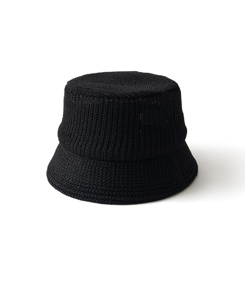 鈴木六夏　the 9shop サマーハットSUMMER HAT オフホワイト×黒 鈴木六夏the 9shop サマーハットSUMMER HAT オフホワイト×黒