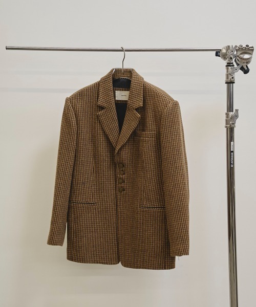 ジャケット・アウター todayful Wool100% Check Jacket TODAYFUL Wool100 Check Jacket（テーラードジャケット